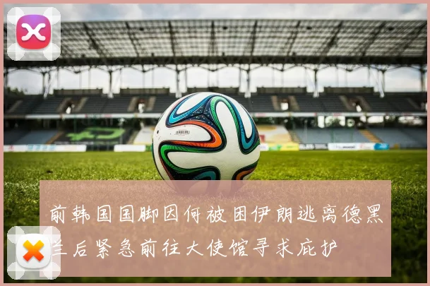 前韩国国脚因何被困伊朗逃离德黑兰后紧急前往大使馆寻求庇护